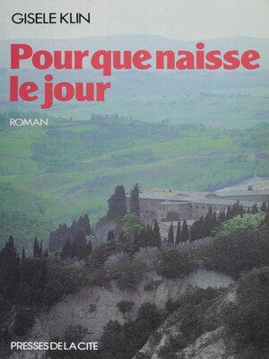 cover image of Pour que naisse le jour...
